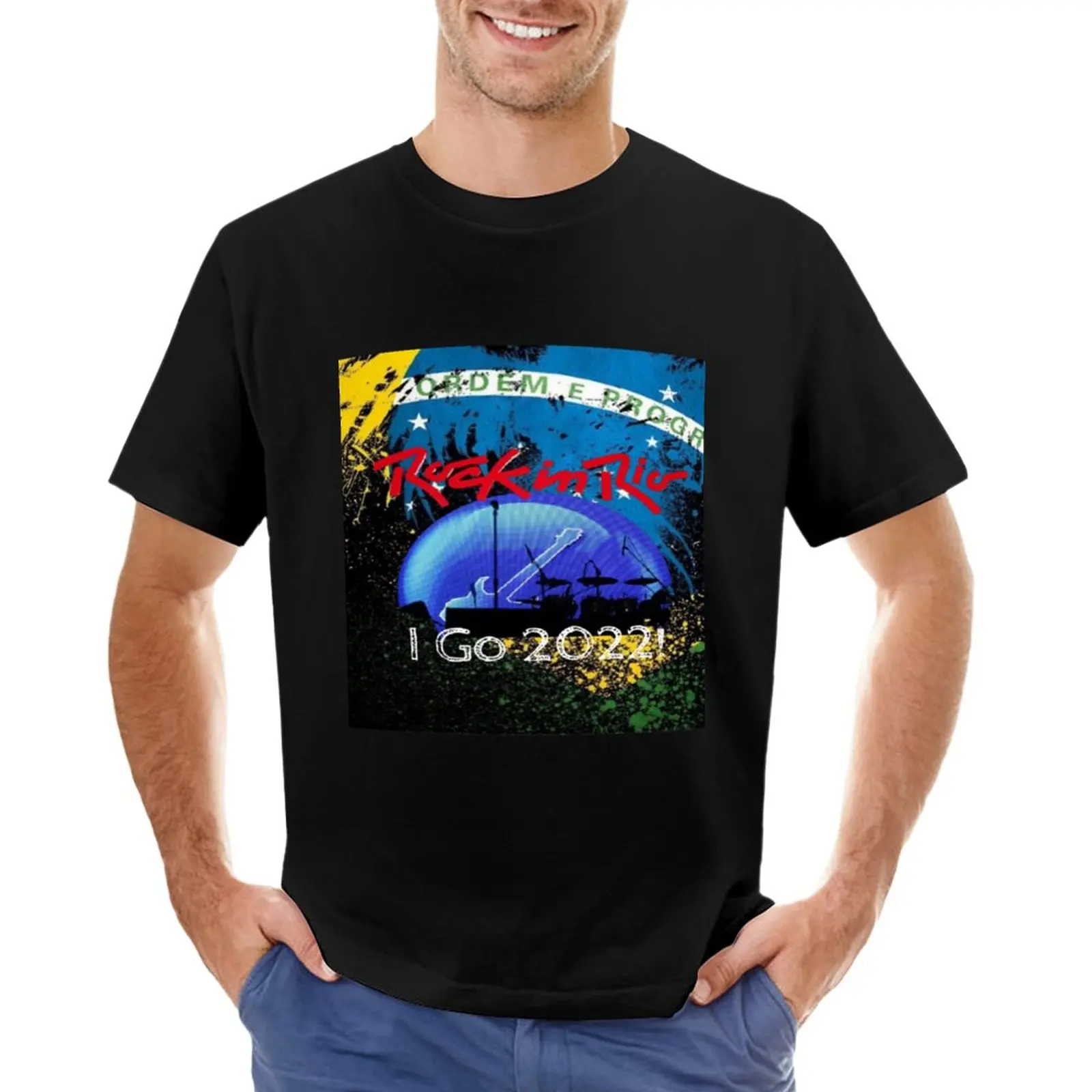 

Rock in rio 2022,Rock,music,rock festival,Rock In Rio Brasil T-Shirt heavyweight t shirts mens long sleeve t shirts