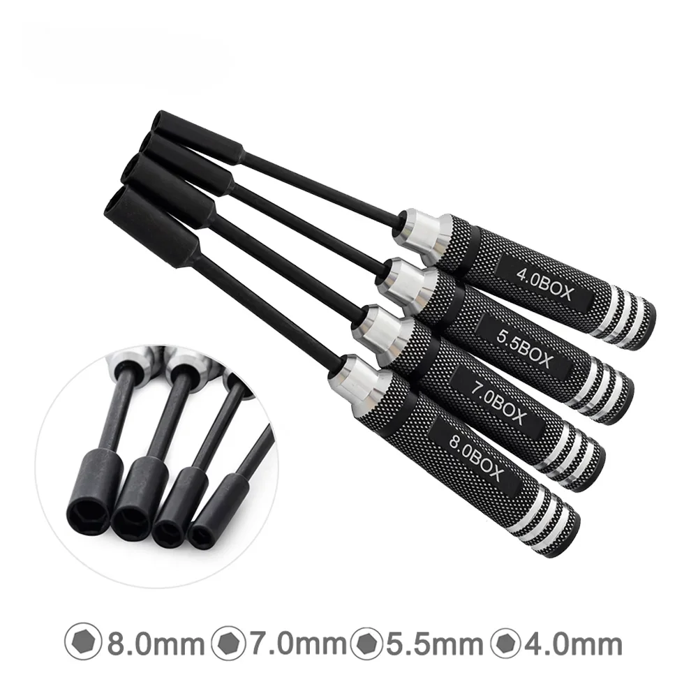 Complete Professional RC Tool Kit - Hex/Allen Keys 1.5 to 8mm + Screwdrivers - for Axial, Traxxas TRX-4, FPV Drone - Repair Box