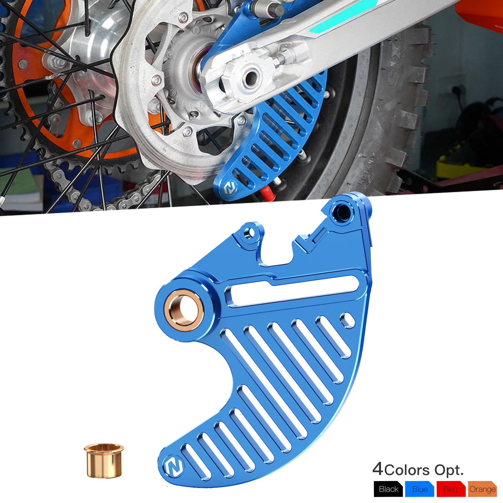 

For Husqvarna TE300 FE350 TE250 TE FE TC FC TX FX 125 250 300 350 400 450 501 2014 - 2024 KTM EXC 300 250 Rear Brake Disc Guard