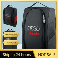 2025 Hot Car Emblem Sneaker Storage Bag Travel Outing Shoe Storage Tool For Audi Quattro SLine TT A3 A4 A6 A5 Q5 A1 Q7 Q3 A8 Q2