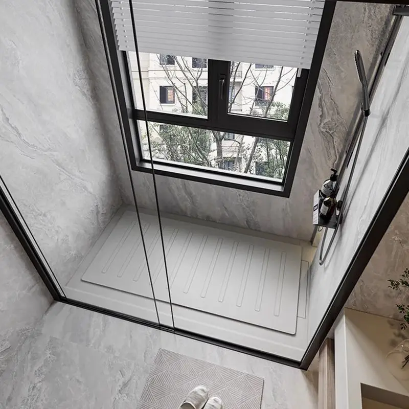 

Sunken shower room non-slip stone slab, shower board bathroom foot toilet base