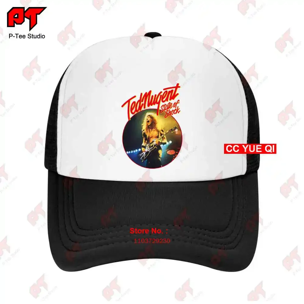 Ted Nugent State Of Shock Baseball Caps Truck Cap QNLU