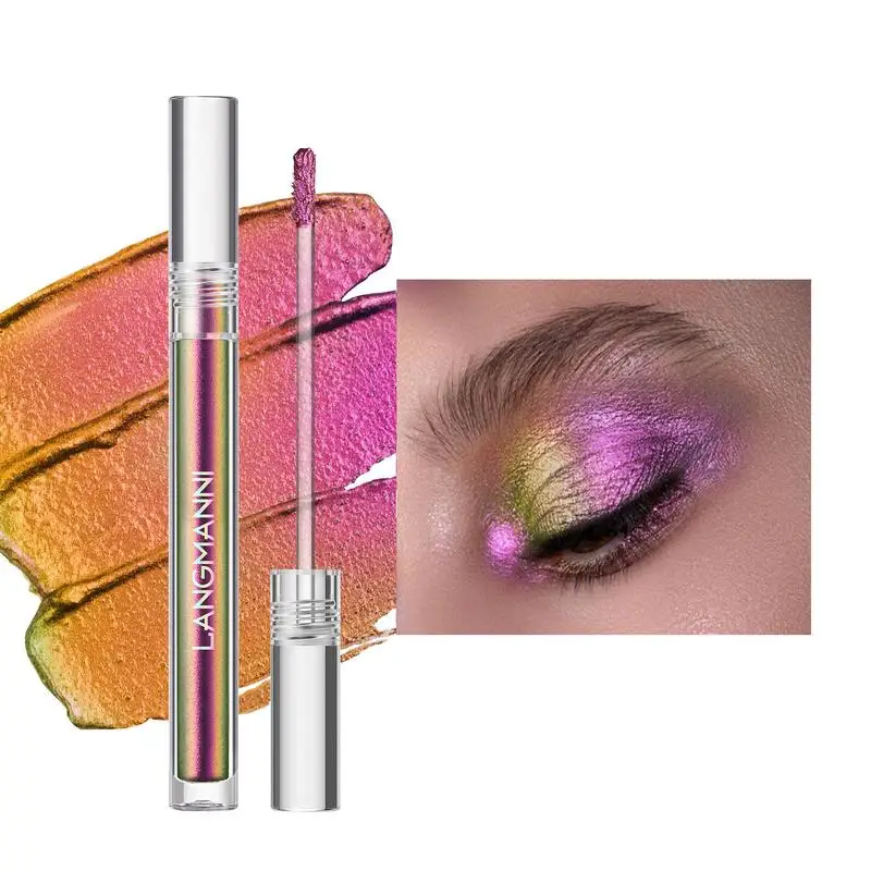 Liquid Eyeshadow Chameleon Liquid Eyeshadow Glitter Eye Shadow Liquid Glitter Eyeshadow Shimmer Eyeshadow Women Eyes Makeup