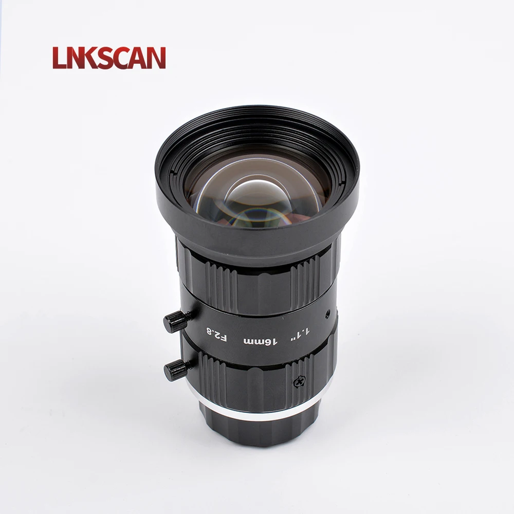 

Hot Sale LINKSCAN 25MP Fixed Focus C-mount FA Machine Vision Camera Lens 1.1" 16mm F2.8-F16 Full Frame High Performance