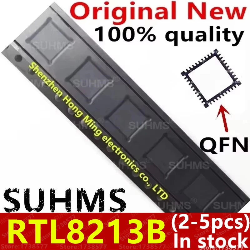 (2-5pece)100% New RTL8213B RTL8213B-CG QFN-40