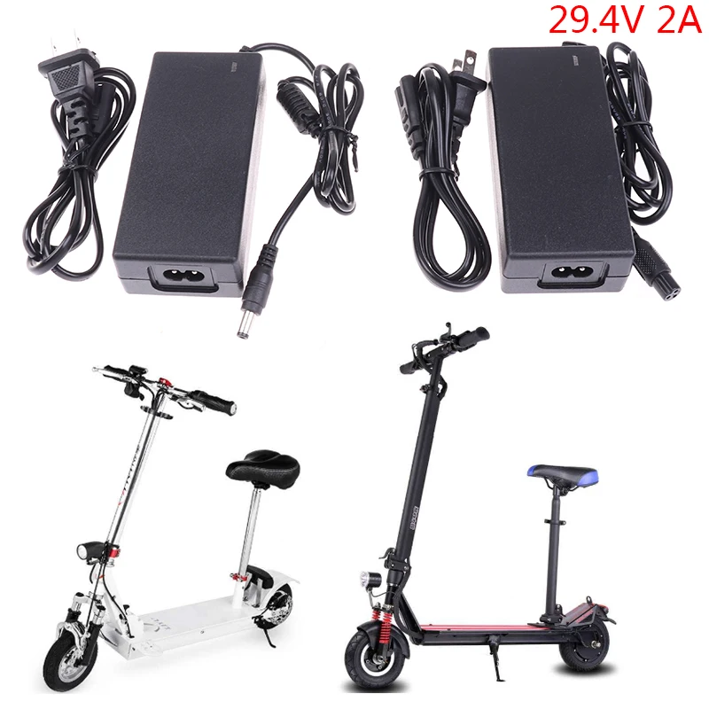 29.4V 2A Electric Drive Smart Balance Wheel Charger Self Balancing Scooter Hover Board Power Battery Charger EU US Plug