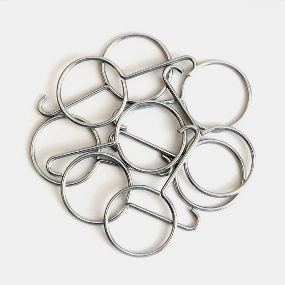 10 Pcs Puller Drain Grate Shower Lifting Hooks Removal Tool Drainage Pipe Lifter Metal Tools