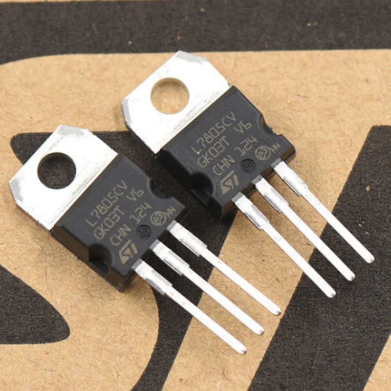 5pcs/lot L7805CV L7805CV-DG Brand New Original Genuine 5V 1.5A Three Terminal Voltage Regulator Chip