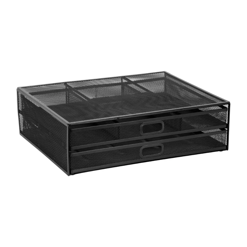 Desktop Organizers with Drawer Computer Stand Risers Risers School Office Supplies