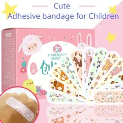 120pcs Cartoon Wound Plaster Waterproof Wound Bandages Kids Bandages First Aid Cartoon Bandages Children Wound Plaster