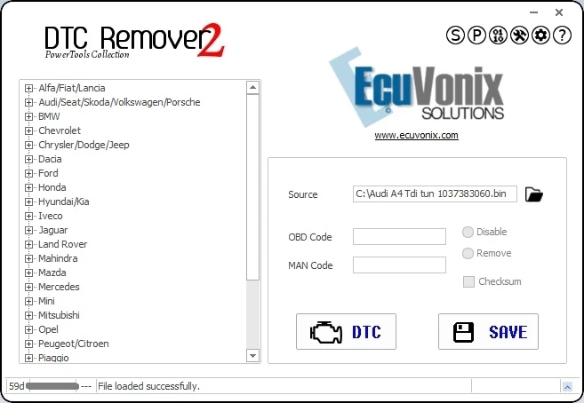 DTC Remover2 V2.5.6 Remover 2 DTCRemover for Car DTC Off Delete Software Remove or Disable DTCs in Different ECUs ECU Progammmer