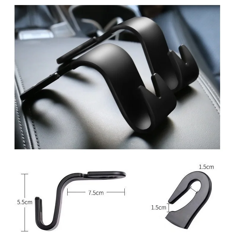 4 pcs Car seat backrest item bracket rack storage shelf hook For Lexus IS ES LS NX GS RX GX LX RC CT UX 200 240 250 260 270 300