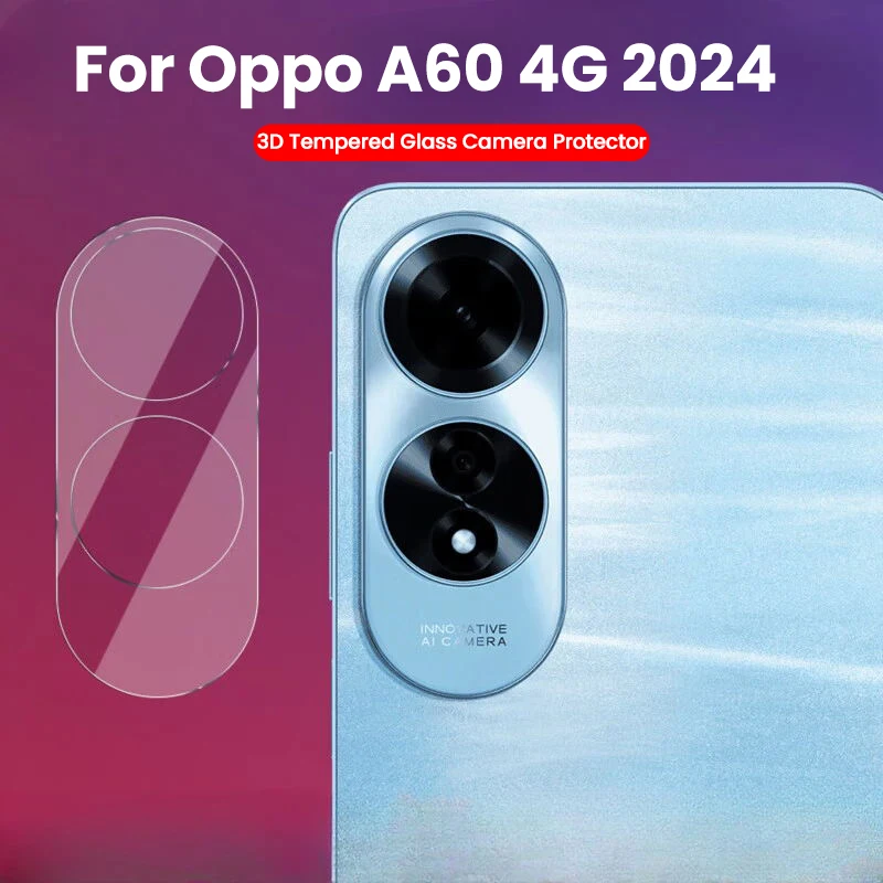 1-3Pieces 9H Camera Lens Protector Film Cameras Tempered Glass Case On For OPPO A60 OPPOA60 A 60 60A 4G Glass HD Lens Film Cover