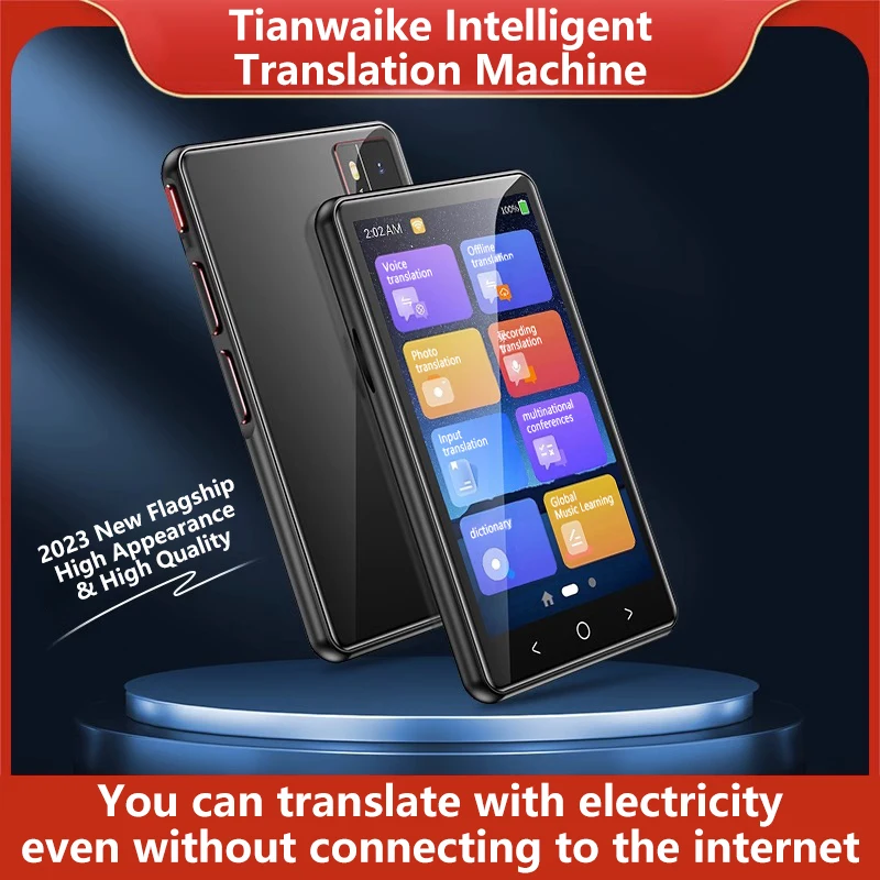 

P40 intelligent voice translator real-time simultaneous online 138 languages offline photo translation conference travel learnin