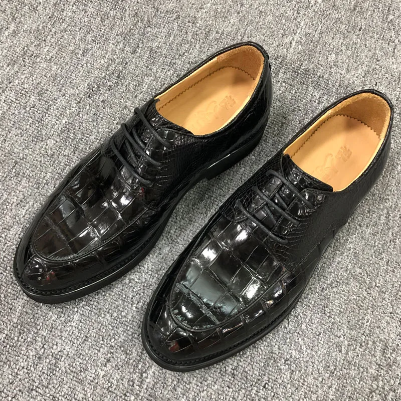 Chaussures formelles décontractées en cuir véritable pour hommes, baskets d'affaires polyvalentes simples, chaussures provoqué confortables, haute qualité, nouvelle tendance de la mode