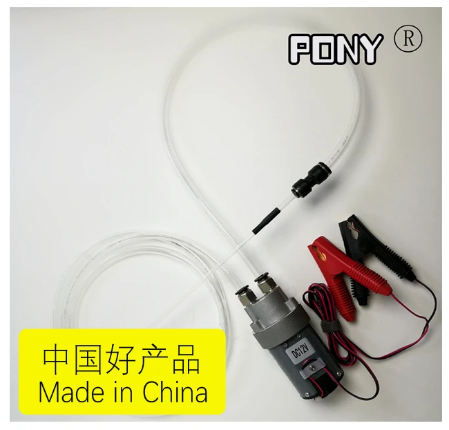 

The Whole Set DIY Mini DC Oil Pump 12V Oil Transfer Oil Pump self-priming pump