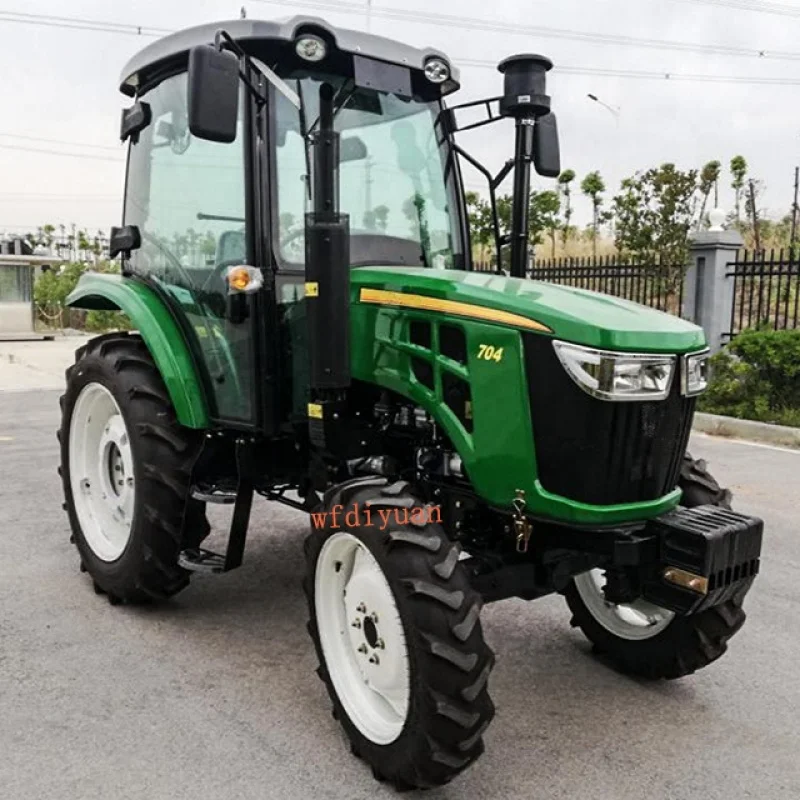 China: tractor agrícola con sombrilla 4x4 90hp, trator agrícola, motor diésel, trator diyuan