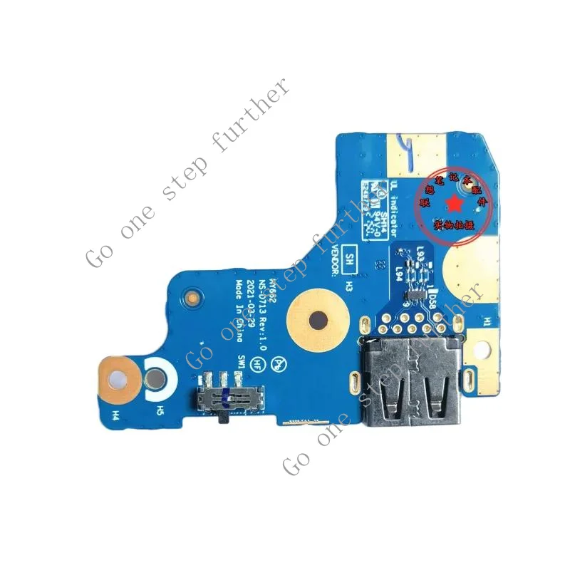 WYORESY 5C50S25214 New USB Board NS-D713 For Lenovo Legion 5 Pro-16ITH6H Laptop 82JD