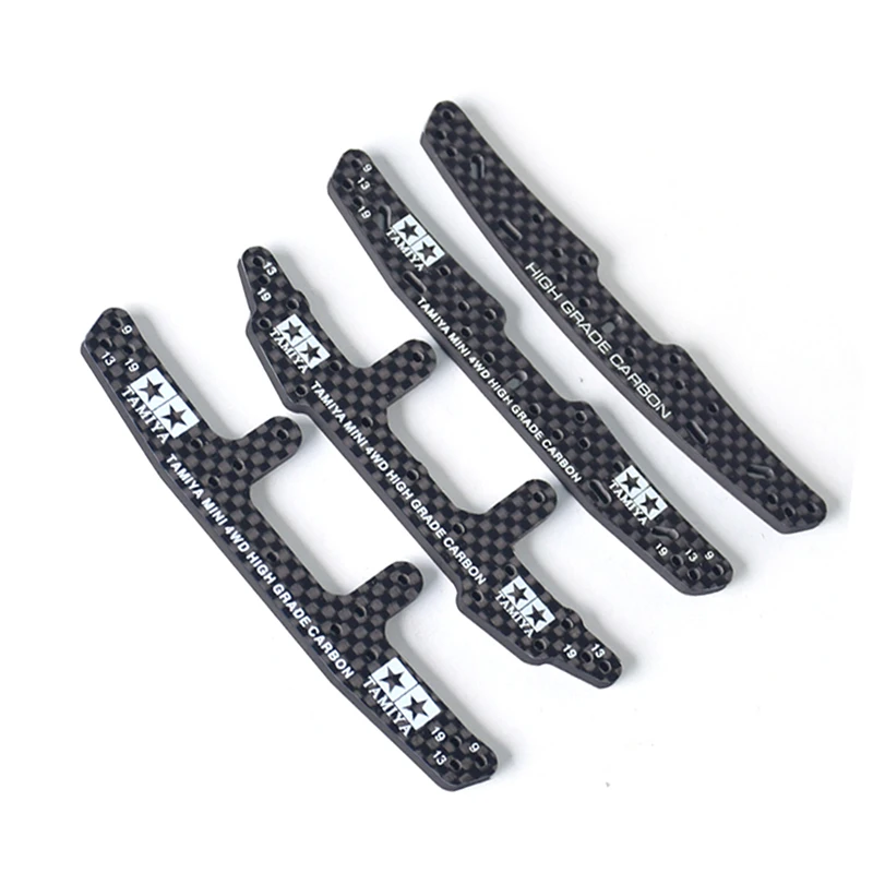 3mm HG Carbon Fiber Front And Rear Multi-Roller Bracket Faucet Phoenix94738/95257/95258/95259 Suitable For Tamiya Mini 4WD Parts