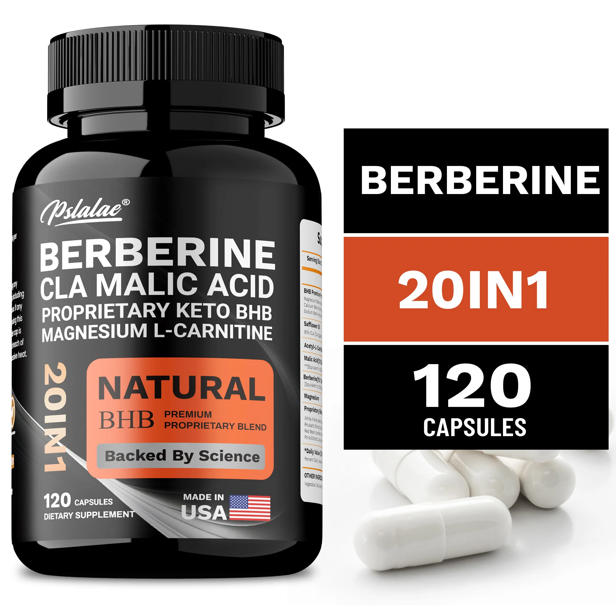 

Advanced Ketone BHB Blend 20-в-1 — для здоровья пищеварения и печени, повышения энергии, поддерживает здоровье инсулина — L-карнитин, CLA