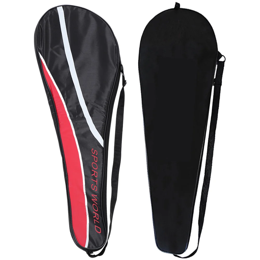 2 Pcs Badminton Shuttle Racket Bag Multifunction Outdoor Pouch Tennis Shuttlecocks