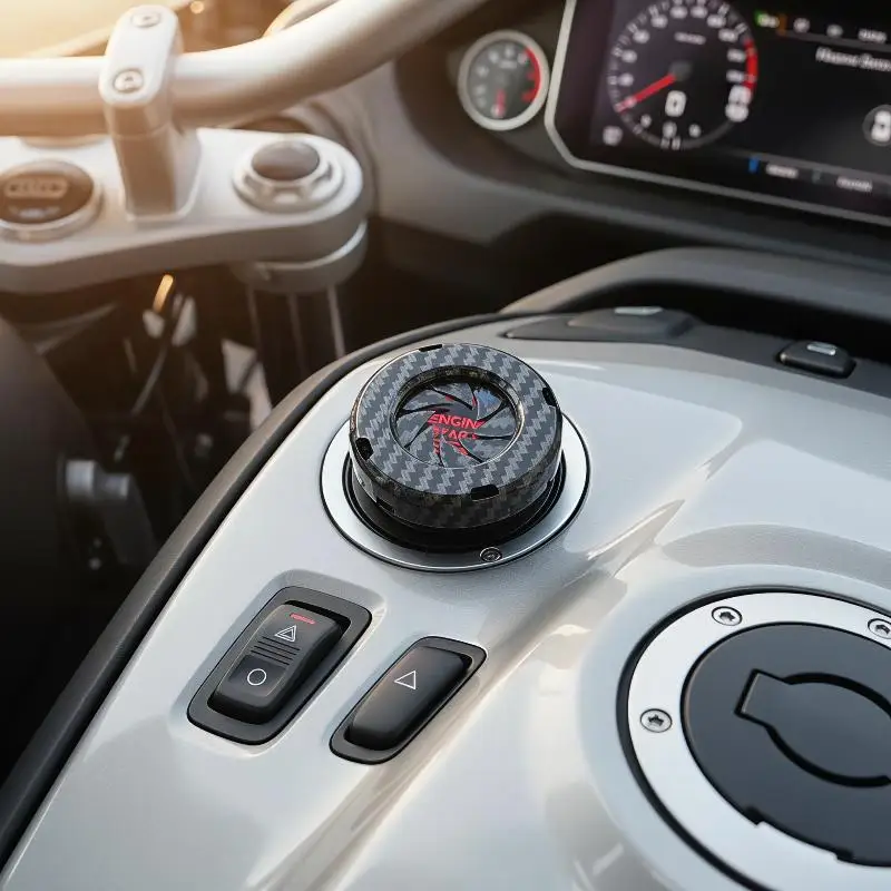 Car Decorative Ring Cover For One Button Start Stop Engine Start Button Cover Universal Push Engine Protection Car Interior