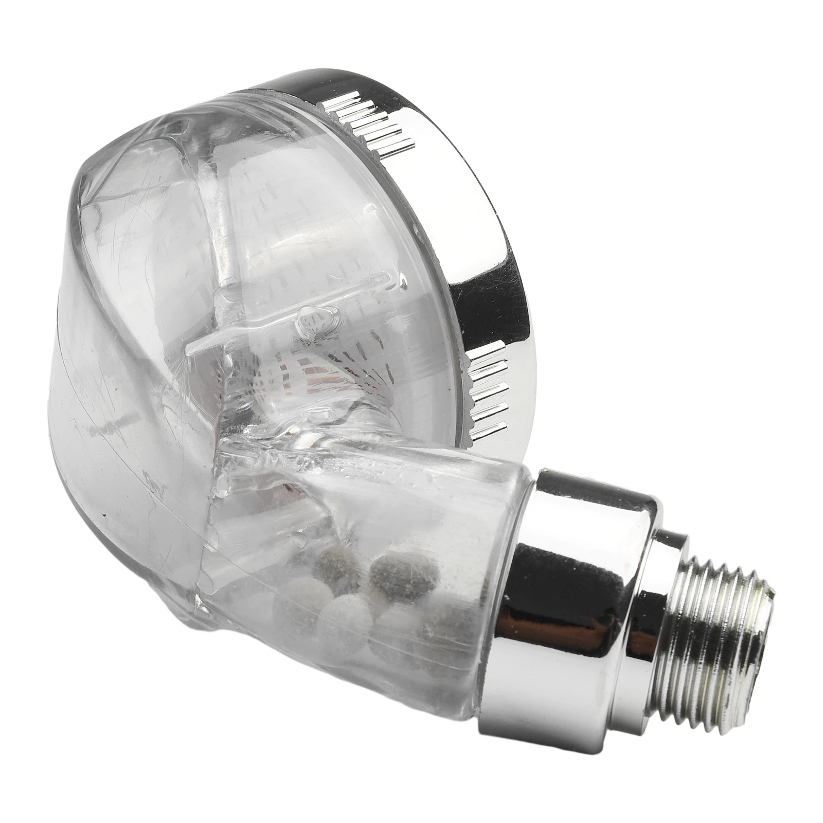 Transparent ABS Handheld Shower with Detachable High Density Filter Water Saving SPA Nozzle Suitable for All Ages and Pets