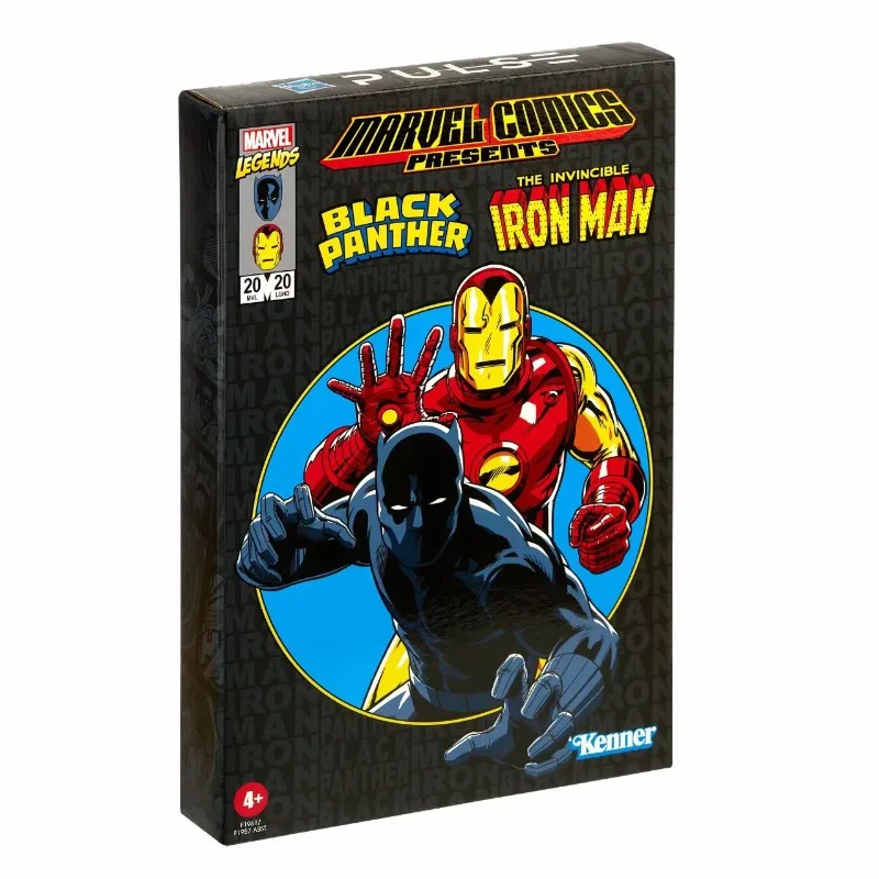 Original Hasbro Marvel Comic IRON MAN X-MEN/ELECTRO SPIDER-MAN/BLACK PANTHER CAPTAIN AMERICA/BLACK PANTHER IRON MAN Anime Figure view 2