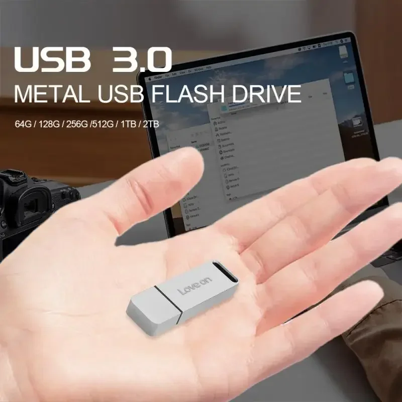 Pen drive 2TB USB-Flash-Laufwerk USB 3.0 Hochgeschwindigkeits-USB-Stick Typ C Dual-Use für Handy-Computer Metall-Flash-Memory-Stick