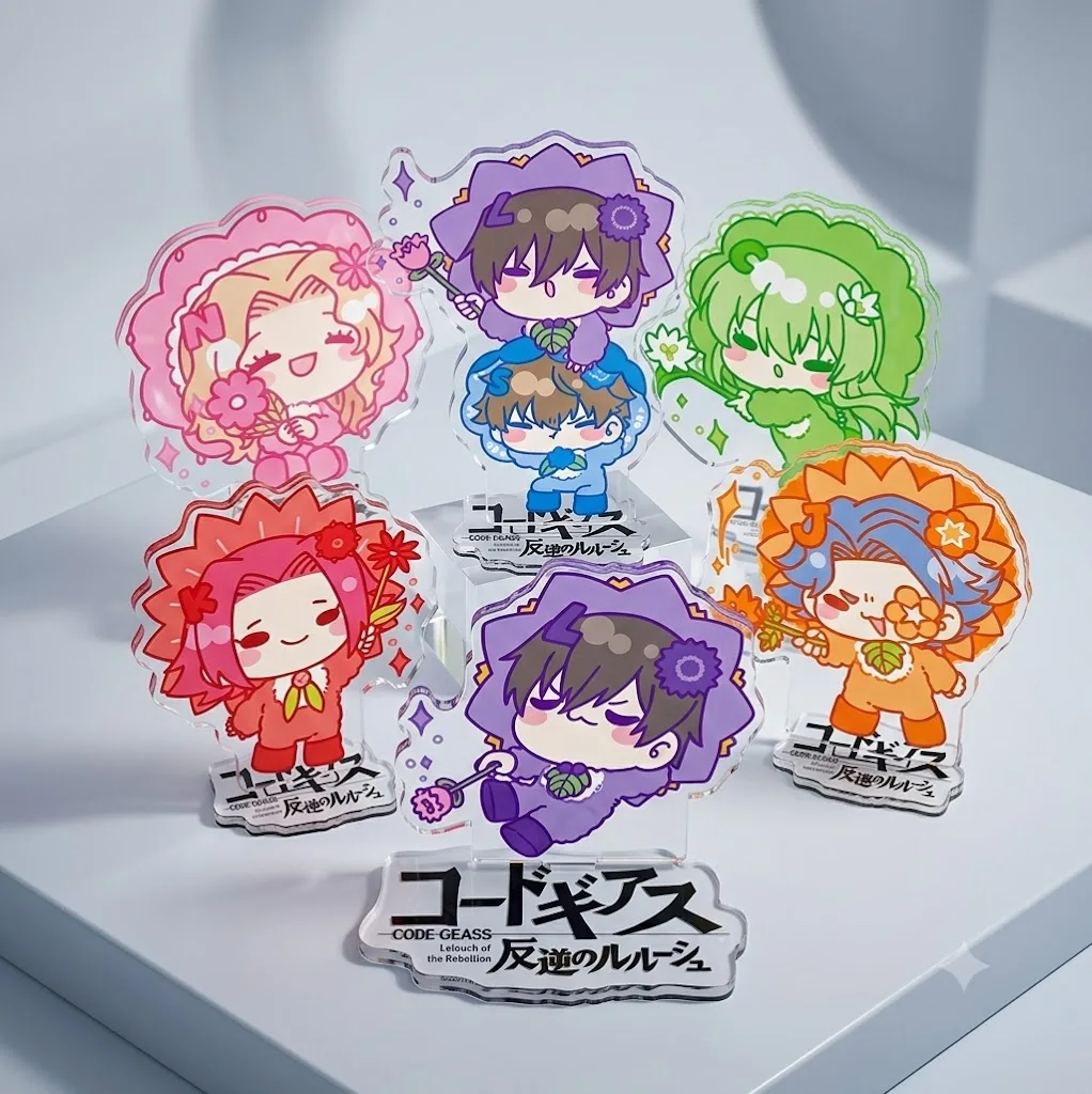 Lelouch of the Rebellion Anime Acrylic Stand Pop-up Store Desk Decor Key Chain for Fans Home Decor