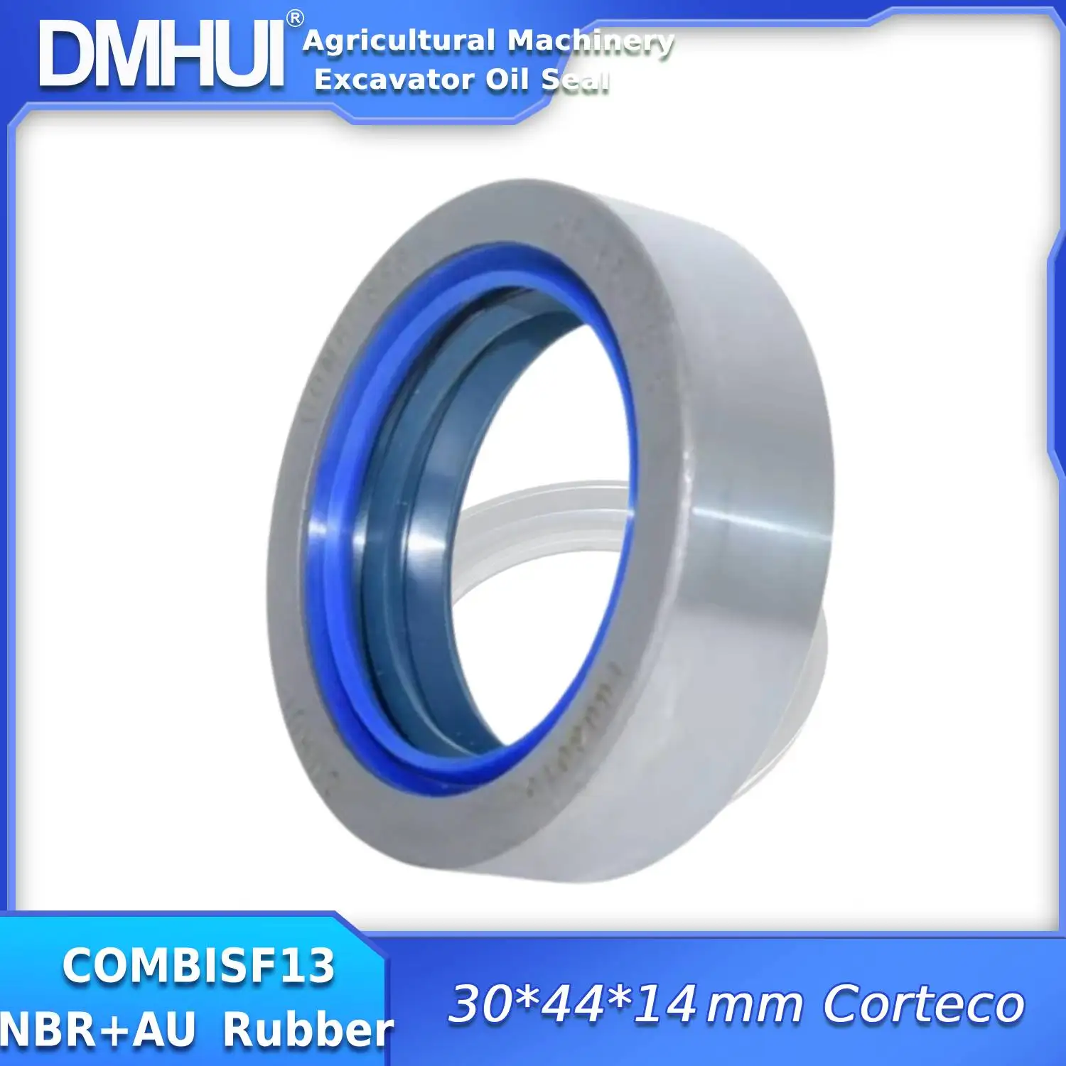 

DMHUI Agricultural Seal Set COMBISF13 Tractor Rotary Shaft Seal 30x44x14mm NBR+AU for Corteco/12018617B ISO9001:2008