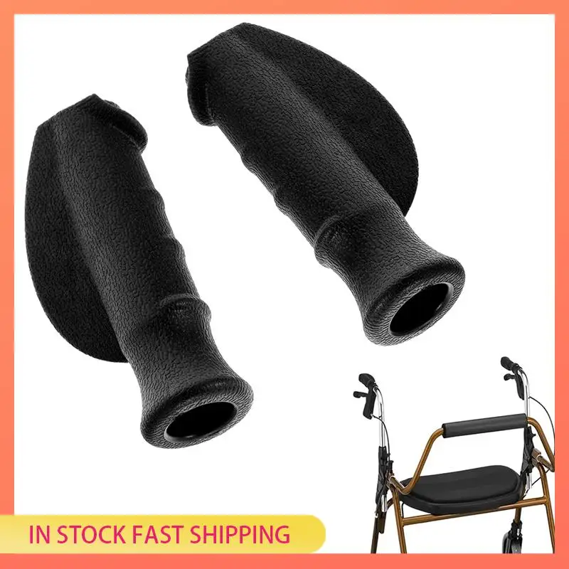 AA05 2-Pack مقابض يد عالمية مضادة للانزلاق للدراجات والكراسي المتحركة وقطع الغيار #3