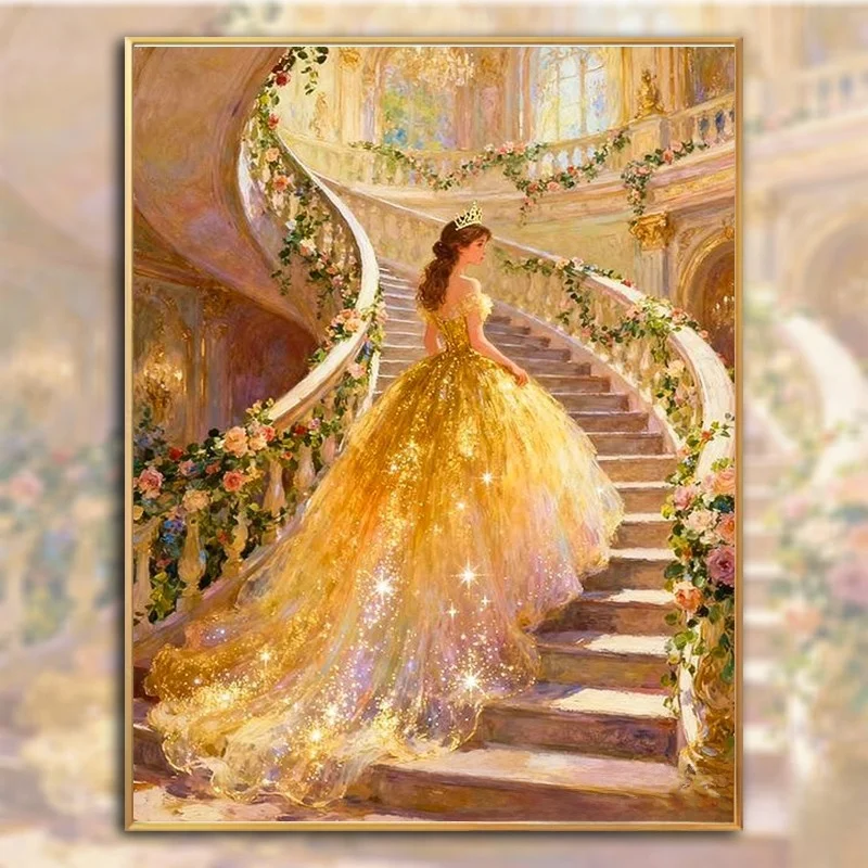 

Новый набор для вышивания крестиком и алмазной мозаикой 2026 года: простой DIY-набор для свадебного декора с высокой эстетической ценностью