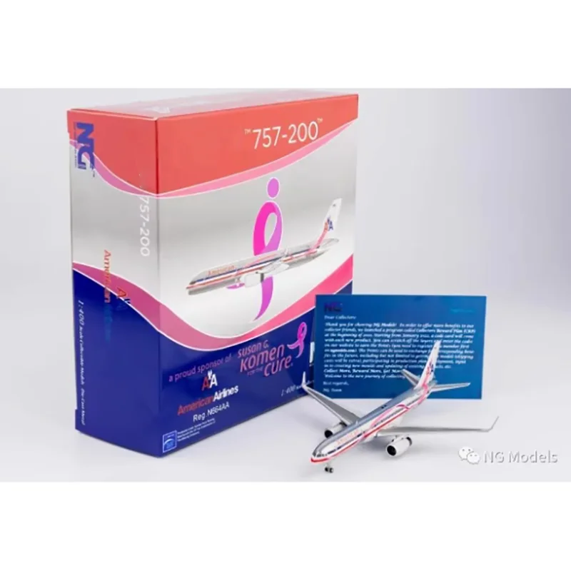 

Модель NG, литая под давлением, масштаб 1/300, 53190, American Airlines B757-200 N664AA, модель самолета, материал из сплава, коллекционное украшение