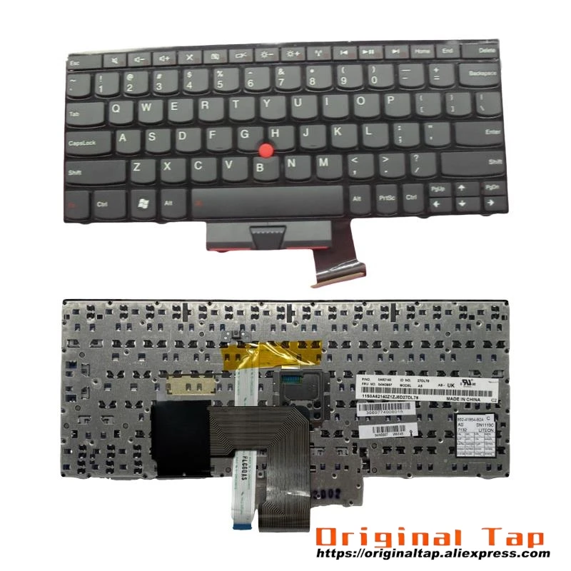 US English Keyboard for Lenovo Thinkpad E120 E220s S220 E125 E130 E145 5N20W68240 5N20W68276 5N20W68312