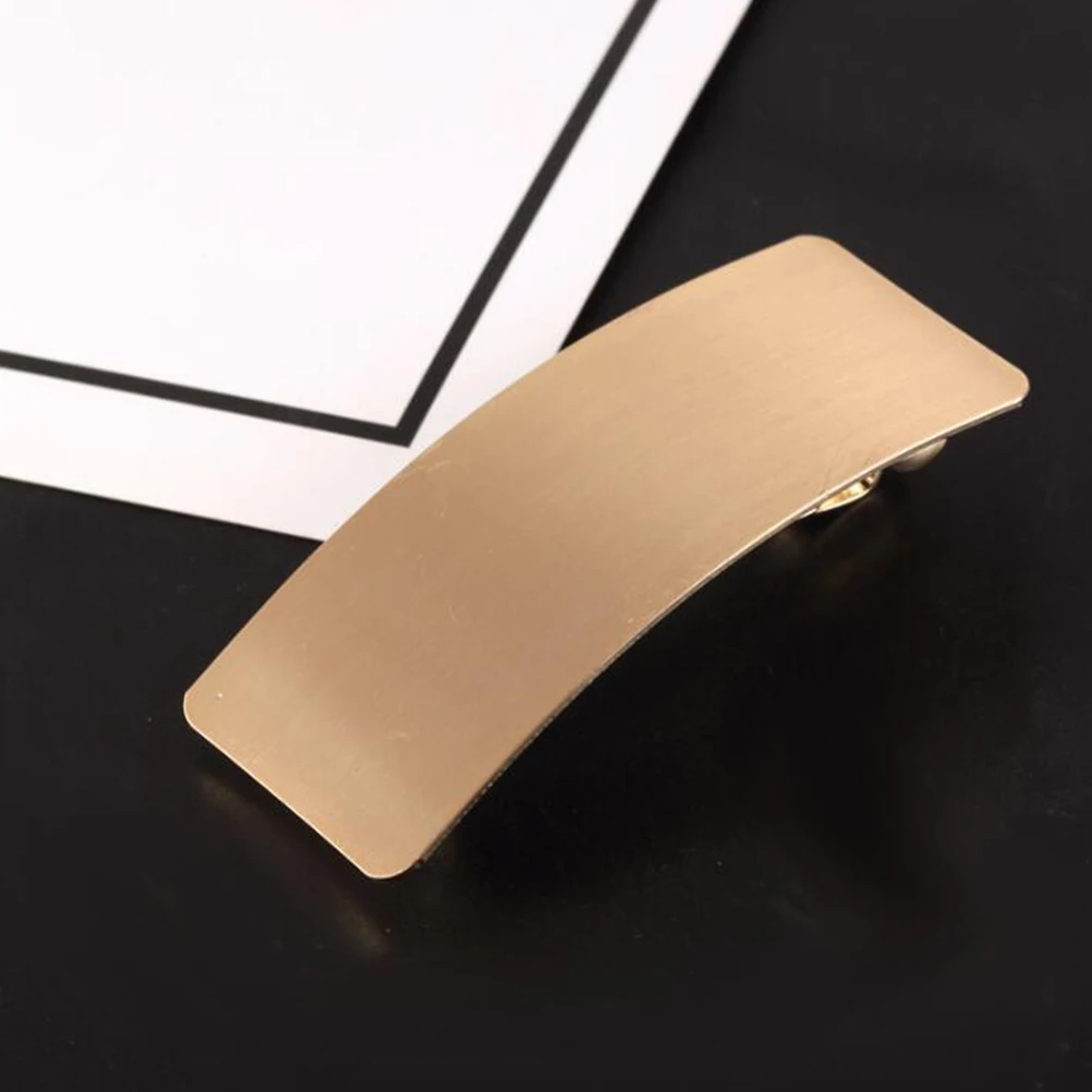 

2 Pcs Clips for Hair Spring Clamp Hairpin Headgear Women Alloy Hairpins Curving