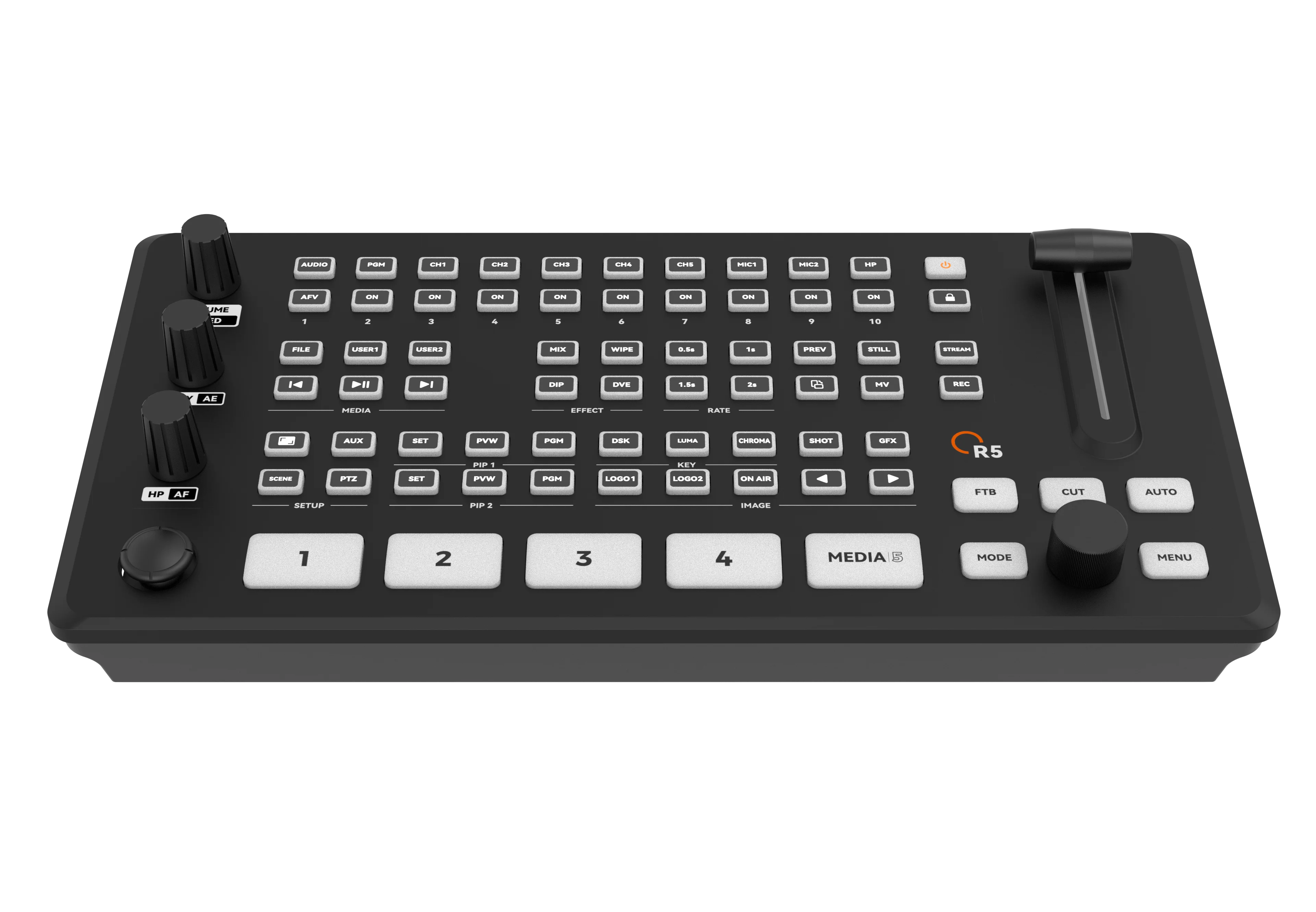 SPROLINK NeoLIVE R5 Multi-functional 4K Live Streaming Video Switcher with Type-A USB 3.0 Lossless Stream 4K Input Signal Source