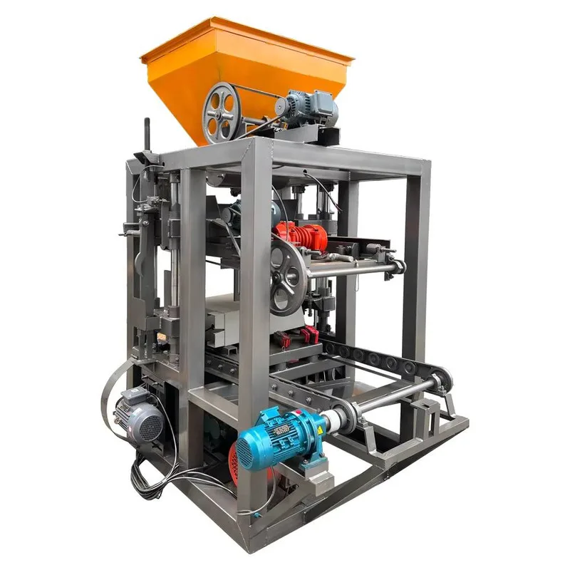 

QT4-23A 6-дюймовый формовочный блок для бетона, небольшая машина для производства кирпича, машина для производства бетонного цементного кирпича