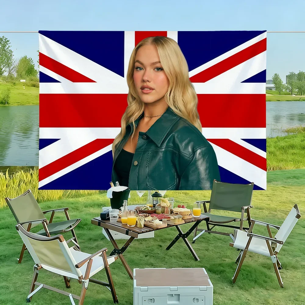 Singer F-Freya S-Skye Flag Suitable For Birthday Parties Living Room Bedroom And Outdoor Camping Decorations
