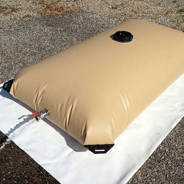 

Customized Foldable PVC 1000L Water Storage Pillow Tank/Bag for Drinking Agricultural Collapsible