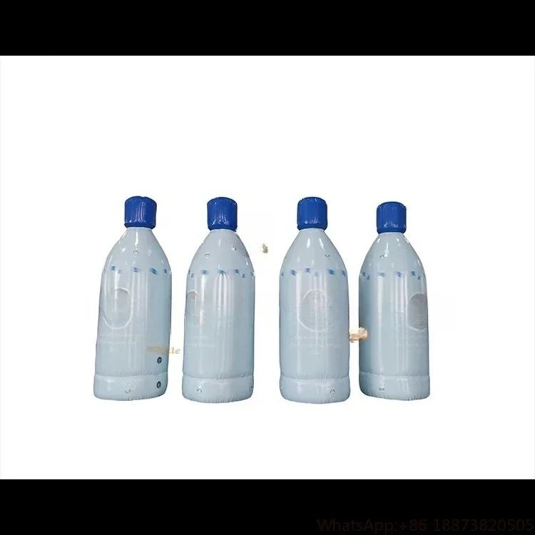 Customized Promotional Inflatable Bottle Advertising Outdoor Activities Bottle Model Decoration