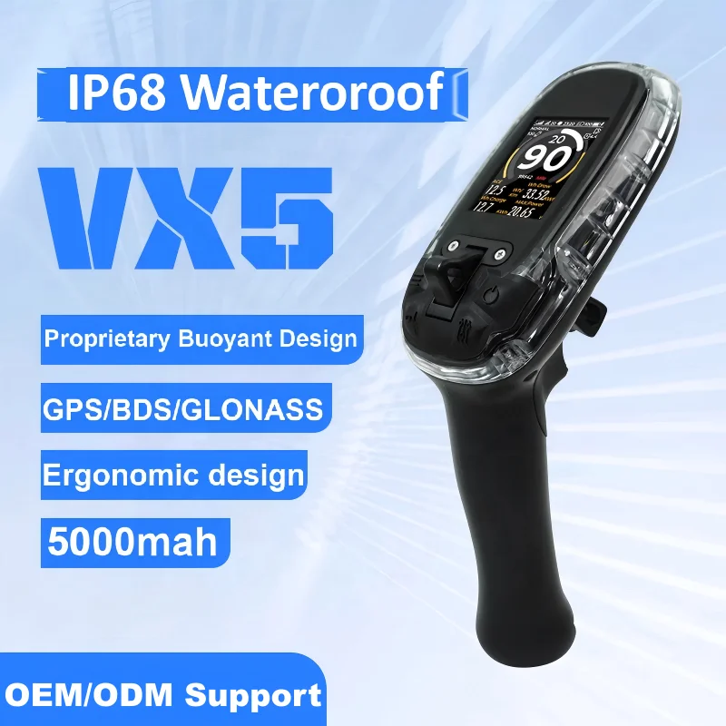 New Arrival IP68 Waterproof VX5 Wireless Remote Controller 30H Standby Time 8KW Electric Surfboard Replacement Accessories