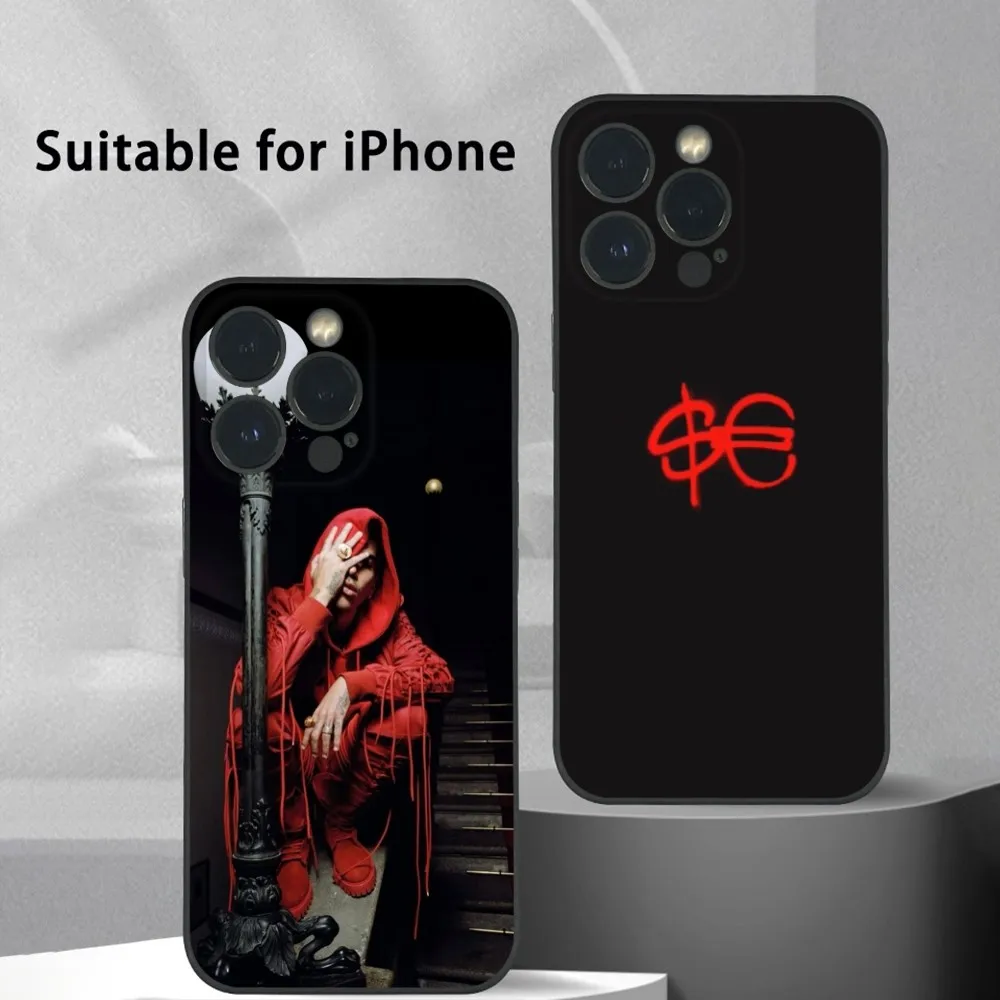 

Rap S-Sfera EbbastaS Phone Case For IPhone 16 15 14 13 12 11 Pro Max Plus Mini Frosted Soft Shell Funda