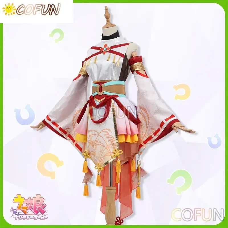 

COFUN [Индивидуальный] Inari One Косплей Костюм для женщин/мужчин Новый аниме Umamusume: Pretty DerbyDress Одежда для ролевых игр