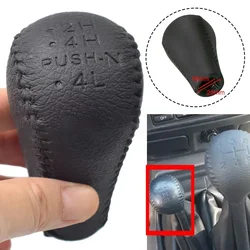 Car Gear Shift Knob 4L Speed For NISSAN LEATHER Shift Lever Knob PATROL SAFARI GU Y61 32865-40U00 Car Accessories