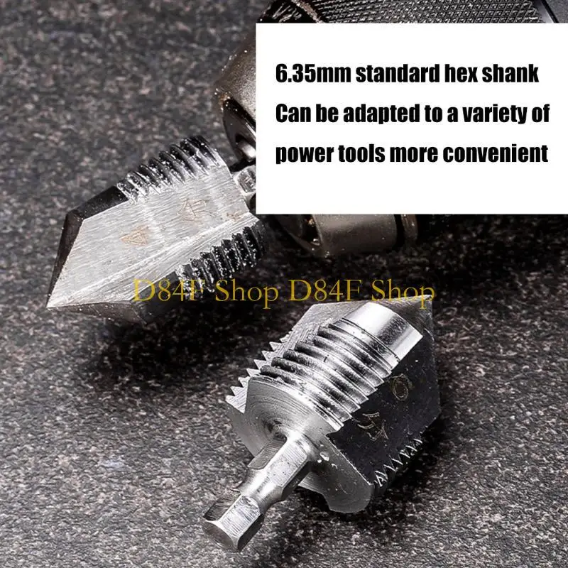 D84F Electric Drill Pvc Pipe Threader PVC Thread Maker Tool PVC Thread Maker Tool