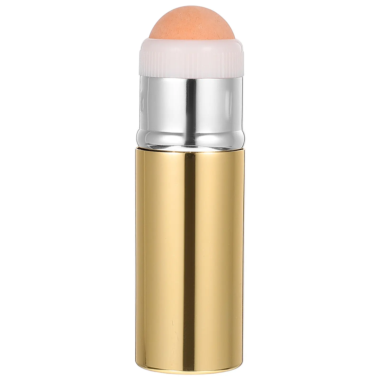 Dual-Use Volcanic Stone Face Oil Control Stick with Makeup Sponge for on-The-Go Oil Absorption Facial Massage and Touch-Up