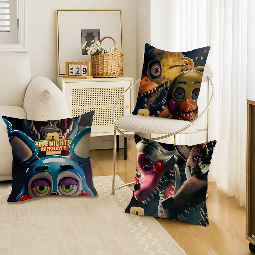 

Чехол для подушки F-Fnaf F-Five-nights-At-Freddys, полиэстеровые диванные подушки, декоративные подушки, декоративные наволочки для дома