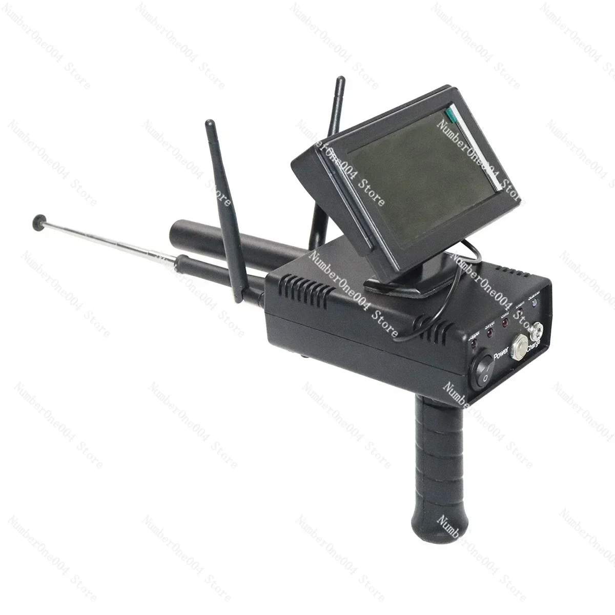 Newest AKS Plus 3D with Screen Underground Gold Metal Detector Long Range Treasure Silver Copper Precious Stones Finder