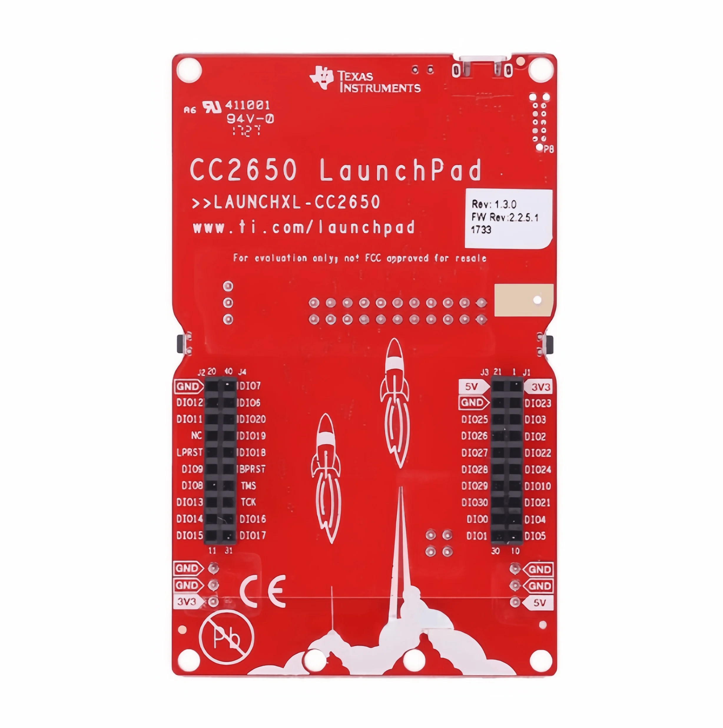 

LAUNCHXL-CC2650 LaunchPad CC2650 ZigBee 6LoWPAN Bluetooth